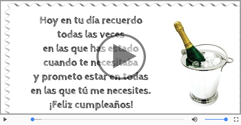 ¡Feliz cumpleaños!