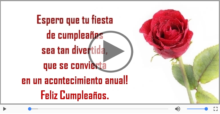 Feliz Cumpleaños.