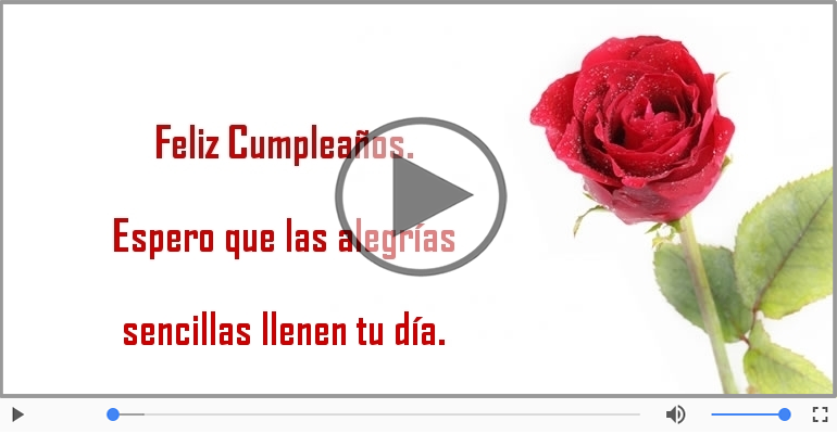 Feliz Cumpleaños.