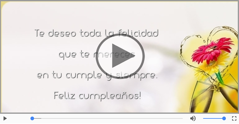 Feliz cumpleaños!