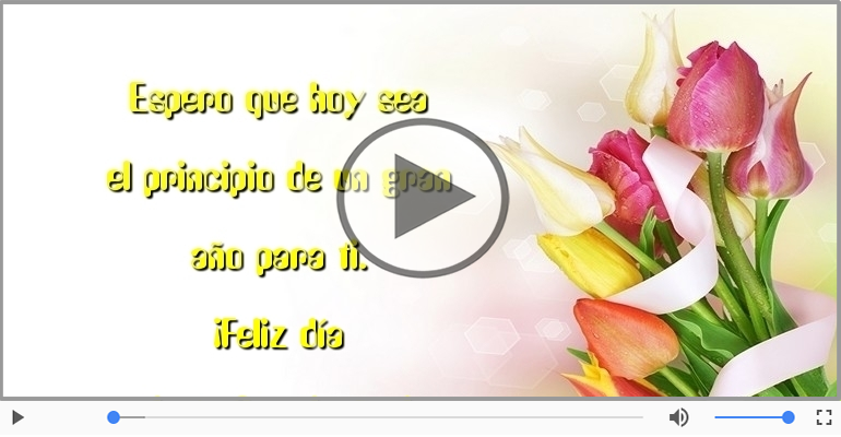 ¡Feliz día  de tu Cumpleaños!