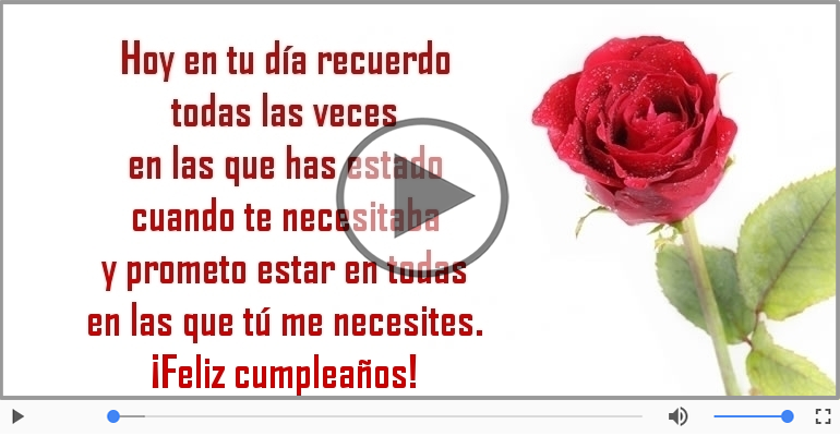 ¡Feliz cumpleaños!
