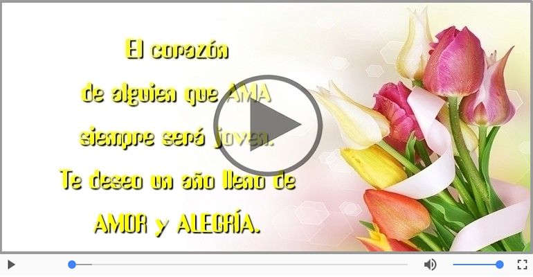 ¡Feliz cumpleaños!