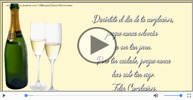 Feliz Cumpleaños.