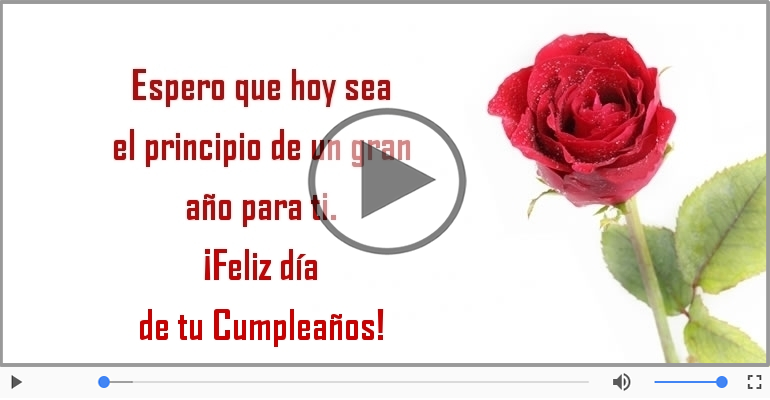 ¡Feliz día  de tu Cumpleaños!