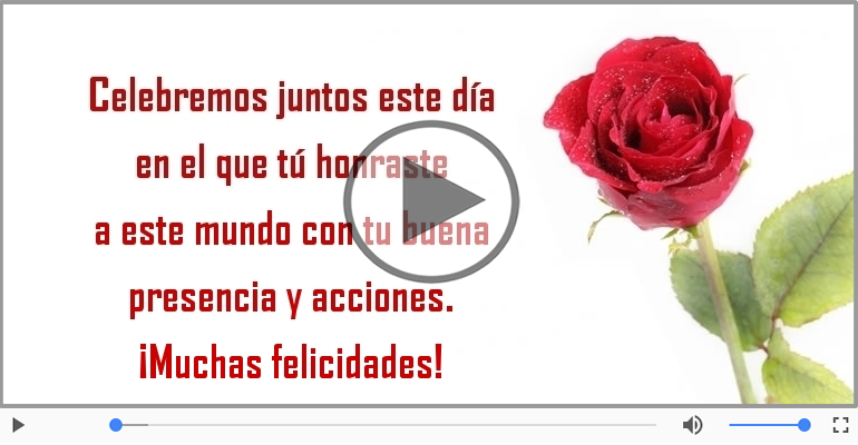 ¡Muchas felicidades!