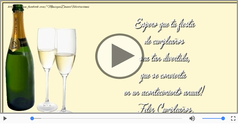 Feliz Cumpleaños.