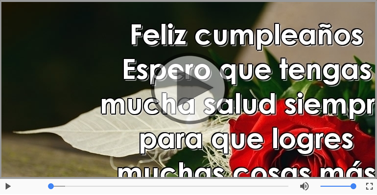 Feliz cumpleaños