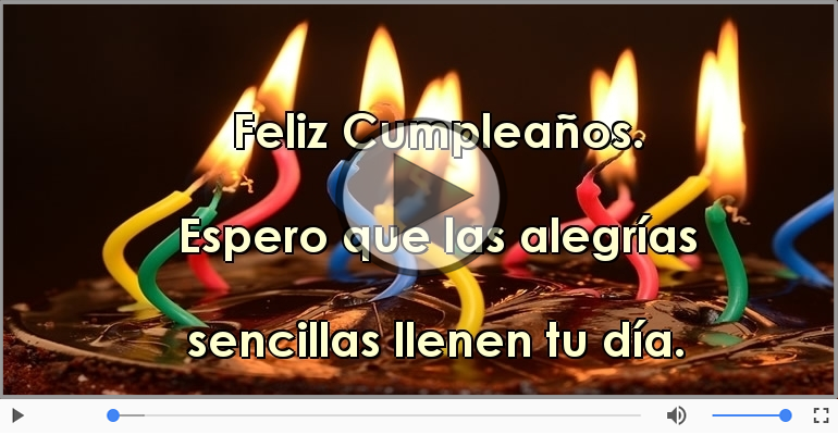 Feliz Cumpleaños.