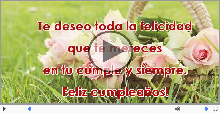 Feliz cumpleaños!