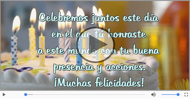 ¡Muchas felicidades!