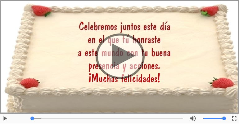 ¡Muchas felicidades!