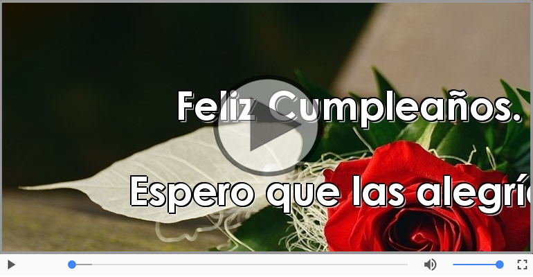 Feliz Cumpleaños.