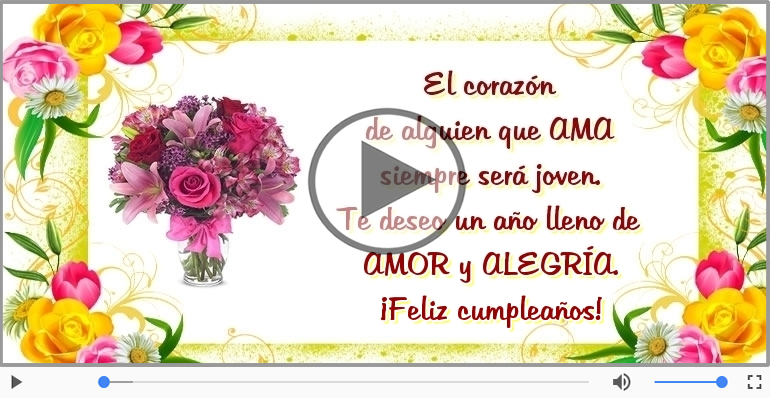 ¡Feliz cumpleaños!