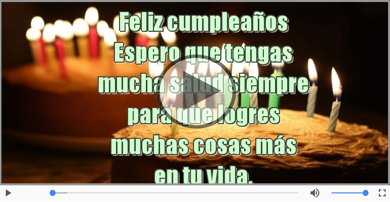 Feliz cumpleaños