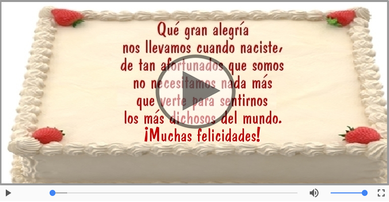¡Muchas felicidades!