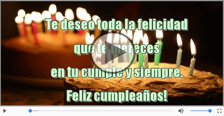 Feliz cumpleaños!