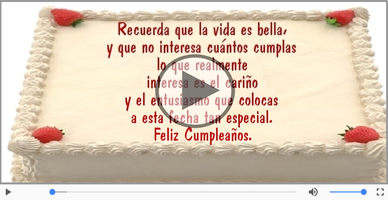 Feliz Cumpleaños.
