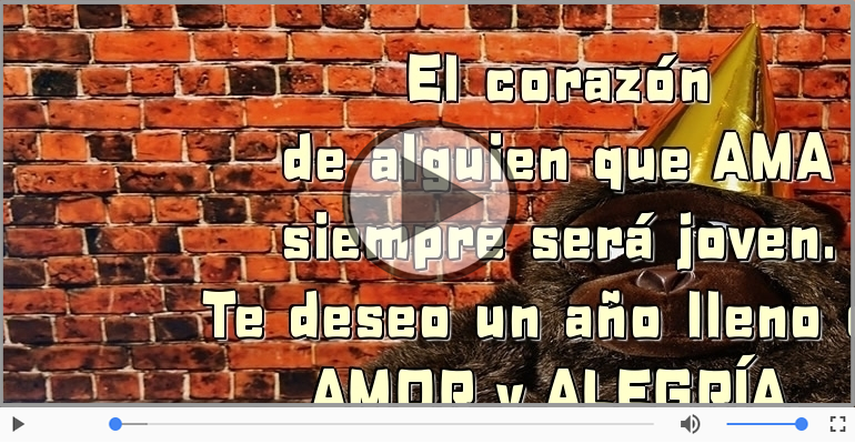 ¡Feliz cumpleaños!