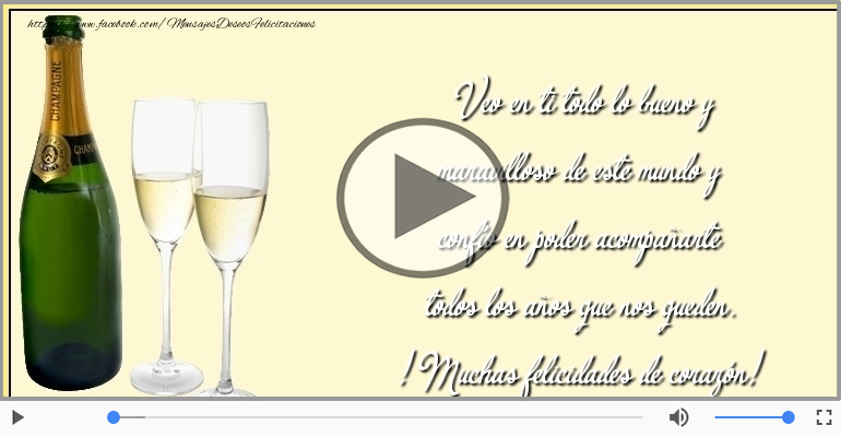 !Muchas felicidades de corazón!