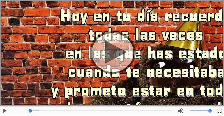 ¡Feliz cumpleaños!