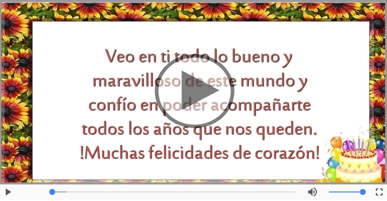 !Muchas felicidades de corazón!