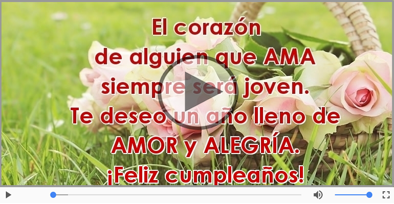 ¡Feliz cumpleaños!