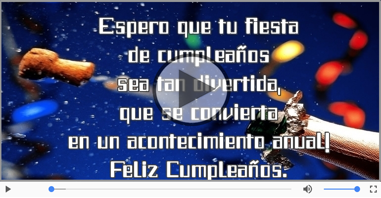 Feliz Cumpleaños.