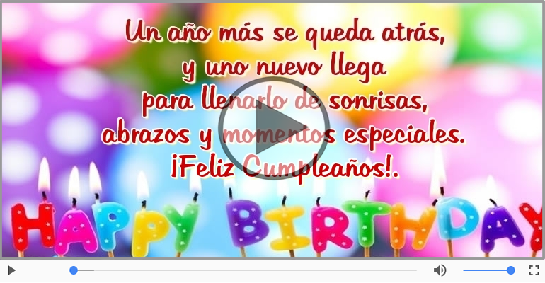 ¡Feliz Cumpleaños!.