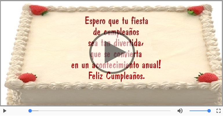 Feliz Cumpleaños.