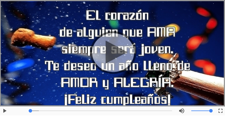 ¡Feliz cumpleaños!