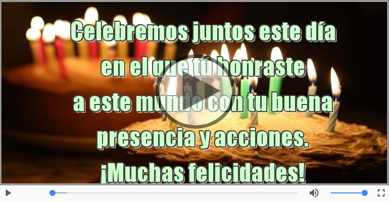 ¡Muchas felicidades!