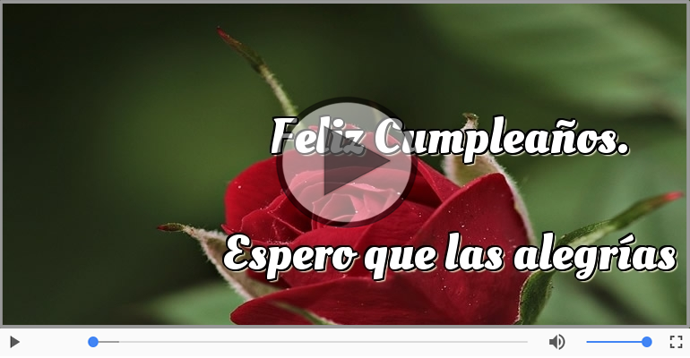 Feliz Cumpleaños.