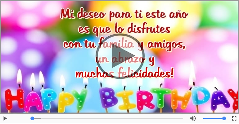 Muchas felicidades