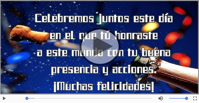 ¡Muchas felicidades!