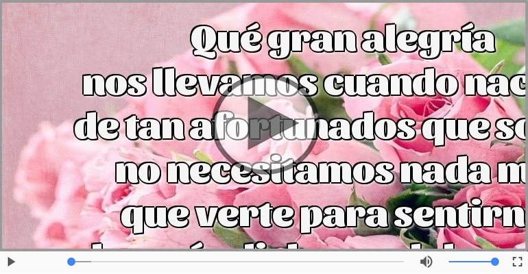 ¡Muchas felicidades!