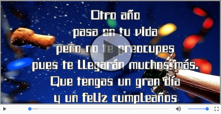 Feliz Cumpleaños.