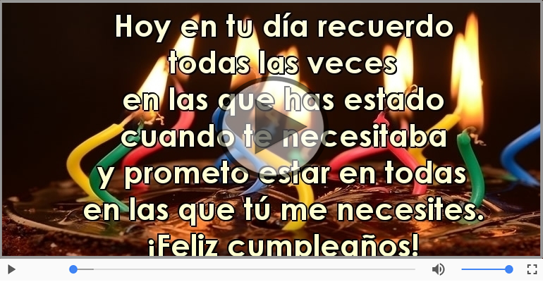 ¡Feliz cumpleaños!