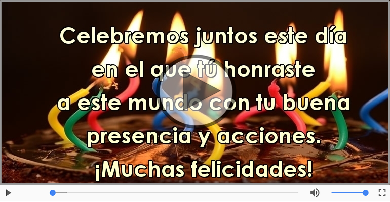 ¡Muchas felicidades!