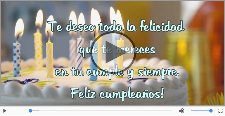 Feliz cumpleaños!