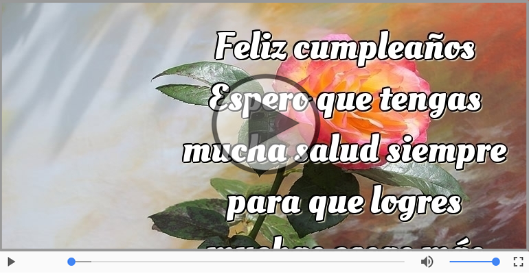 Feliz cumpleaños
