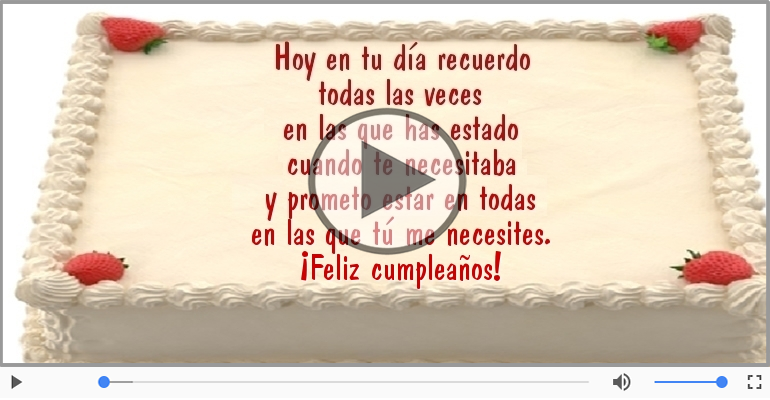 ¡Feliz cumpleaños!