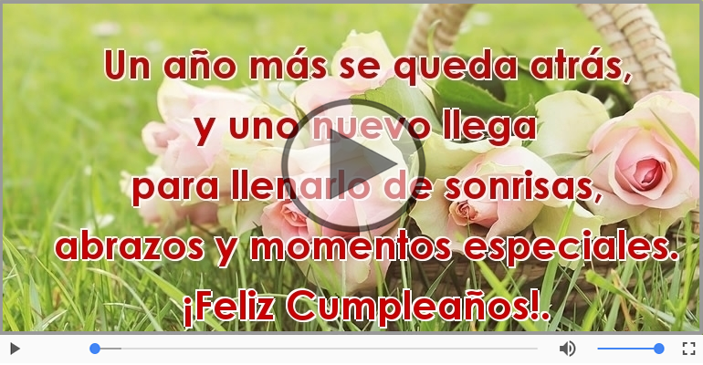 ¡Feliz Cumpleaños!.