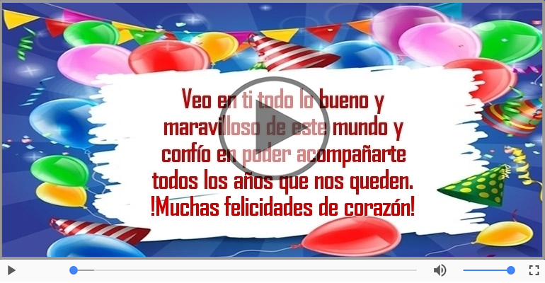 !Muchas felicidades de corazón!