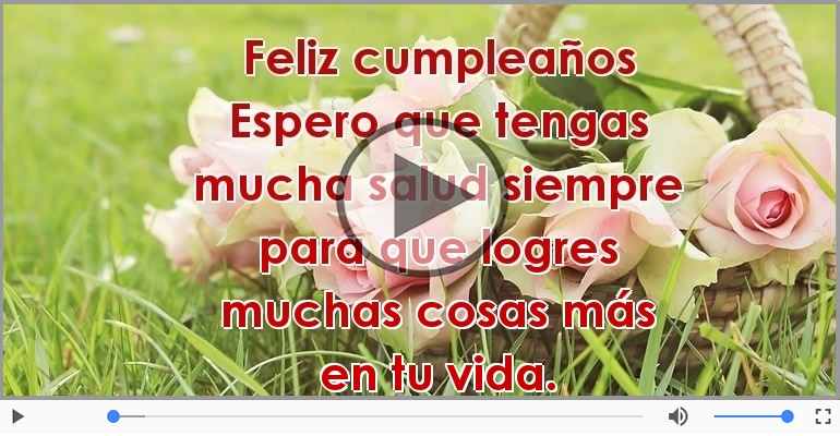 Feliz cumpleaños