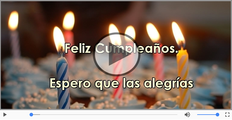 Feliz Cumpleaños.