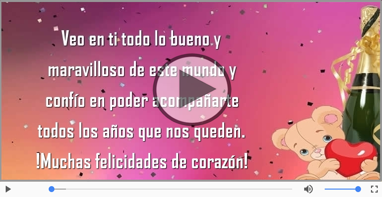 !Muchas felicidades de corazón!