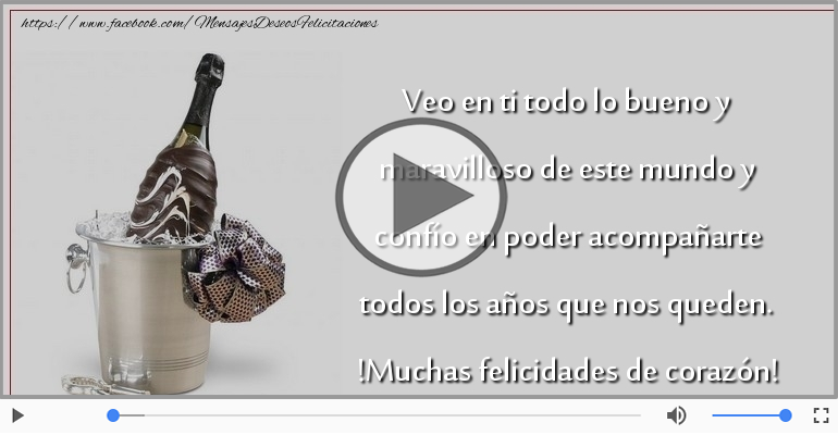 !Muchas felicidades de corazón!