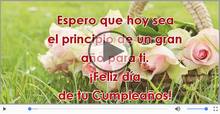 ¡Feliz día  de tu Cumpleaños!