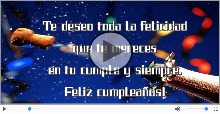 Feliz cumpleaños!